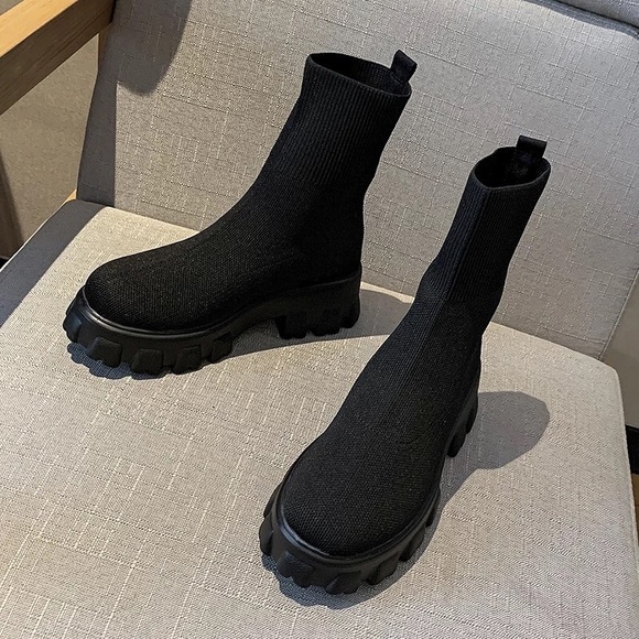 Platform Sock Boots - Picture 13 of 13